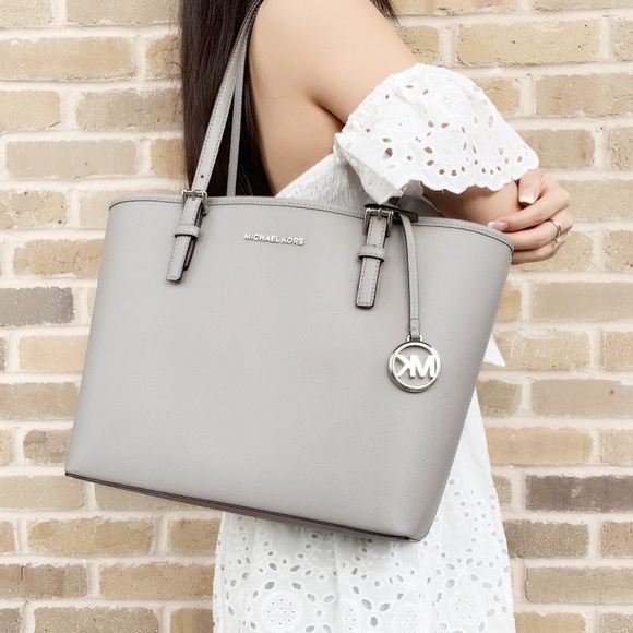 Michael kors tote & wallet Bundle Gray - Picture 4 of 7